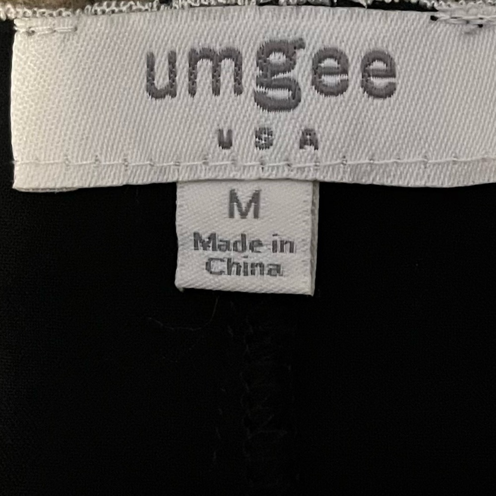 Umgee Embroidered Black Loose Fitting Top size M - Picture 9 of 12